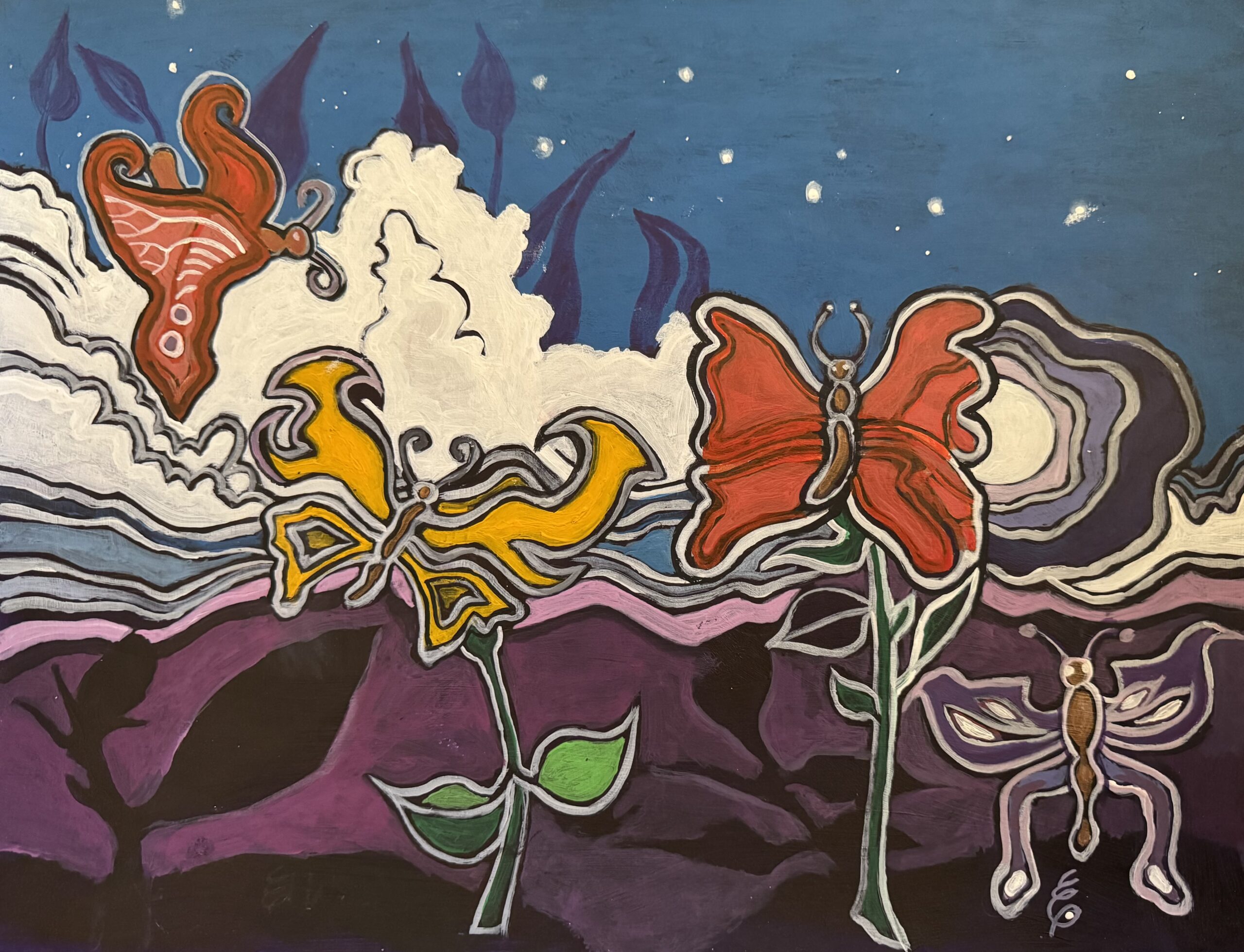 ‘Moonlight Butterfly Bloom’