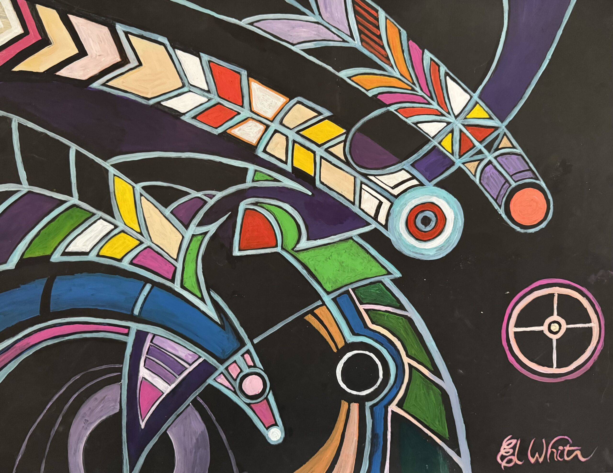 ‘Dancing Feathers II’